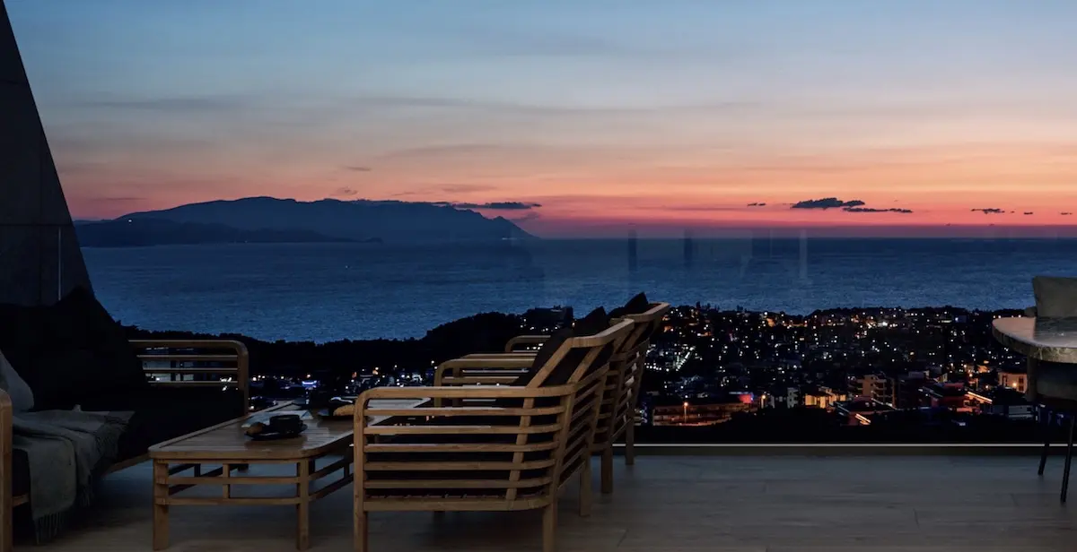 Sunset in Kusadasi